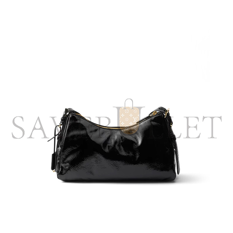 PRADA AIMÉE MEDIUM NAPLAK LEATHER SHOULDER BAG 1BC229 (31*18*10cm) PRADA AIMÉE MEDIUM NAPLAK LEATHER SHOULDER BAG 1BC229 (31*18*10cm)